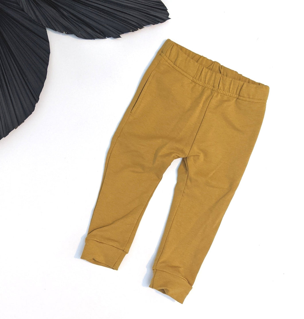 Gold Terry Jogger